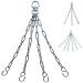 AQF punching bag chain boxing sandbag 3 4 & 6 Striking steel chain punching bag suspension Chain punching bag heavy load chain for martial arts box training mma muay thai 4 beach