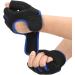 Demeras Outdoor Anti Slip Fitness Gloves - Blue Black | Durable Unisex Weight Lifting Gloves for Sports Fitness - Buy Online on GoSupps.com