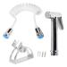 Toilet Bidet Head G1/2 Inch Handheld Bidet Sprayer Head Set Toilet Bidet Sprayer Head Set Home Bathroom Accessories