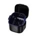 Yardwe Portable Denture Bath Case with Strainer Basket - Travel-friendly False Teeth Holder and Storage Container - Orthodontic Retainer Soak Cup - Black - Buy Online on GoSupps.com