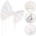 POPETPOP Bridal Satin Bow Tassel Hair Clip Bow Hair Pin Women Hair Accessories Women Hair Decorations Hair Barrettes Bow Hairpins Bow Barrettes Tiara Headgear Bride Bow Tie Fabric White - Buy Online on GoSupps.com
