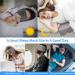 Modal Cotton Travel Sleep Mask Eye Mask with Longer Adjustable Strap for Women Men and Kids Fully Coverage with Earplugs Hanger and Travel Pouch Grey - Buy Online on GoSupps.com