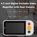 Electronic Reading Aid Digital Magnifier Portable Video Magnifier Reading Aide for Low Vision with 4.3 Inch Monitor for Reading Aid - Buy Online on GoSupps.com