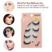 Natural 3D False Eyelashes - 4 Pairs of Reusable Black Imitation Water Mane Eyelashes | International Shipping Available - Buy Online on GoSupps.com