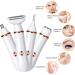 ACWOO 4-in-1 Electric Lady Shaver for Women - Rechargeable & Painless - White - Buy Online on GoSupps.com