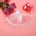 Buy Dekaim 32pcs Clear Nail Tips Stick - False Nail Display Palette for Manicure & Gel Polish Practice - International Shipping Available - Buy Online on GoSupps.com