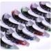 BSLVWG Coloured False Eyelashes Russian Strip LashesFalse Lashes Faux Mink Lashes Colored Lashes Fluffy Wispy Russian Strip Lashes with Color(7 MIX Colors) (01) - Buy Online on GoSupps.com