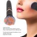 Vegan Makeup Brush Blush - Electric Massage Brush with 10 Vibration Gears for Flawless Contouring - Large Black Powder Brush for Loose Powder - Buy Online on GoSupps.com