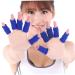 Buy Sosoport 20pcs Blue Finger Guards - Elastic Finger Sleeves & Protectors for Sports | Flexible Nylon Finger Cots - International Shipping Available - Buy Online on GoSupps.com