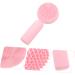 Mikinona Silicone Face Brush Facial Cleansing Brush Exfoliating Face Scrubber Face Washing Brush Face Scrubber Exfoliator Brush Face Exfoliator Face Scrubber Silicone Face Exfoliating Brush 11x5cm Pink - Buy Online on GoSupps.com