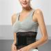 Adjustable Waist Trainer Belt Unisex Lower Back Brace Spine Support Waist Belt Orthopedic Black L - Buy Online on GoSupps.com