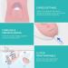 VOGOE 4-in-1 Epilator for Women - Rechargeable & Cordless Hair Removal with 21 Tweezers - Electric Razor for Face, Legs, Arms, Armpit, Bikini - 2 Speeds - Pink - Buy Online on GoSupps.com