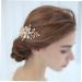 FRCOLOR Accessories Bridal Side Comb wedding hair side comb bridal hair comb gold flower Wedding comb Bride Insert Comb prom headpiece wedding hair accessories crystal rhinestones Comb - Buy Online on GoSupps.com