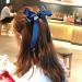 Velvet Bow Hair Tie for Women and Girls - Elastic Hair Scrunchie for Ponytails and Head Wraps - Buy Online on GoSupps.com