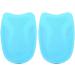Gel Heel Pillow Shoe Inserts - 2 Pairs Flannel TPE Heel Support Pads for Plantar Fasciitis Relief - Buy Online on GoSupps.com
