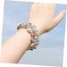 Gleavi Wedding Accessories: Strass & Pearl Bracelets | Diamond & Crystal Bangle for Women | Open Tennis Bracelet - 2pcs Silver - Buy Online on GoSupps.com