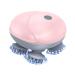 Ankilo Electric head massager wireless hand massager with 4 kneading heads interchangeable scalp massager cat massager for full body massage dog body hair growth pink rose