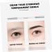 Gogogmee 2pcs Double-headed Waterproof Eyebrow Pencil Brown Eyebrow Pencil Eyebrow Brush Abs (shell) - Buy Online on GoSupps.com