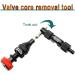 Muqzi Tubeless Presta Valve Shaft - No Leak Bike Valve with Integrated Tool & Alloy Cap - Black 40mm - Buy Online on GoSupps.com