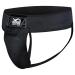 Phantom Groin Guard - Men's Jockstrap for Martial Arts | Boxing MMA Muay Thai L-XL APEX - Black