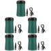 minkissy 5 Sets Razor 3D Floating Shaver Mens Trimmers Body Shavers for Men Mens Shaver Electric Shaver for Men Mini Electric Shaver Travel Shavers for Men Man Aluminum Alloy Tool Care