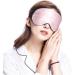 Premium Pink Silk Sleeping Masks | Adjustable Eye Masks for Travel & Sleep | Super-Glatted Comfort - Buy Online on GoSupps.com