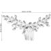 Beaupretty Girls Hair Accessories Hair Clips for Girls Hair Jewelry Bride Headpieces for Wedding Rhinestone Side Comb Rhinestone Hair Clips European and American Decorate Alloy Women's - Buy Online on GoSupps.com