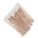 GLEAVI 100pcs Cotton Sticks Swabs Applicator Cotton Tips Cotton Swabs Wood Swabs Sticks Ears Wax Remover Tool Face Eye Eyeshadow Brush Cleaning Swabs Wooden Organic Long Cotton Swab