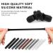 Bekecidi 10 Pairs Soft Silicone Glasses Hanging Sleeves - Comfortable Ear Handles for Reading & Sunglasses | 5 Colors Available - Buy Online on GoSupps.com