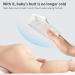 Top Heating Baby Wipe Warmer 24h Constant Temperature Keep Hydrated Large Capacity Energy Saving Wet Wipe Heater with PP ABS Silicone 393g 10W 20x12.8cm (White) - Buy Online on GoSupps.com