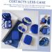 Solustrie Colored Contact Lenses - 4 Pack Eye Color Contacts & Mini Cute Travel Case - Perfect Cosmetic Carrier - Buy Online on GoSupps.com