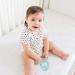 Green Sprouts Cool Nature Teethers 2-Pack - Yellow & Aqua for 3+ Months - Buy Online on GoSupps.com