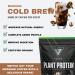 Vedge Organic Plant Protein Cold Brew Latte (20 Servings) | Vegan & Gluten-Free Powder USDA Certified | Non-Dairy Nutrition Plant Protein - Buy Online on GoSupps.com