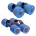 Sport-Thieme aqua jogging dumbbells with loop handle |Aquafitness dumbbells with optimal buoyancy and water resistance |Available in two sizes |Skin -friendly foam |Blue Senior Senior