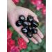 ZenQ Tumbled Black Obsidian Stones 1/2 lb - Natural Healing Crystals for Wicca & Reiki Authentic Mexican Obsidian - Buy Online on GoSupps.com