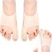 2 Pieces Hallux Valgus Rail Set - Adjustable Bunion Corrector for Daily Use | Nylon & Spandex 0.8mm Thickness Comfortable Toe Correction - Buy Online on GoSupps.com