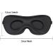 Boniesun 2024 Ultra-Thin 3D Sleep Mask for Side Sleepers | Comfortable Darkening Eye Mask for Men & Women | Breathable Matt Black Design - Buy Online on GoSupps.com