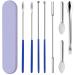 8 Piece Capsule Filling Machine Kit - Home & Lab Supplies for Empty Pill Capsules - Spoon, Spatula, Scoop, Tray, Tamper Tool - Gel Capsules Size 000-3 - Buy Online on GoSupps.com