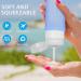 Travel Bottles 3oz TSA Approved - Leak Proof Silicone Containers (5 Pack) - Buy Online on GoSupps.com