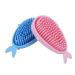 KOMBIUDA 2pcs Scrubber Silicone Dandruff Registry Shower Shampoo Infant Scalp Bath Head Dry Hair Body Gifts Brush Cleansing Adults Whale Soft Newborns Wet for Kids Hairdressing Baby