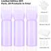 3-Piece Hair Oil Applicator Set - 160ml Bottle Shower Hood & Reusable Ear Pads for Home & Salon Use - Purple - Buy Online on GoSupps.com