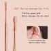 Wufawutian 8 Pcs Spring Earwax Cleaner Tool Set - Ear Wax Removal Kit with 360 Spiral Ear Pick, Massage Function, Flexible Design, and Cleaning Brush - Buy Online on GoSupps.com