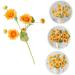 DECHOUS Simulated Sunflower Faux Sunflower Arrangement Sunflower Decor Realistic Sunflower Artifical Flower Arrangement Delicate Sunflower Bouquets Silk Flower Single Flower Yellow Flower - Buy Online on GoSupps.com