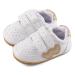 Cheerful Mario Baby Boys Girls First Walking Shoes Infant Prewalkers Pram Shoes Soft PU Leather Anti Slip Sole 12-18 Months W Gold