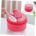 minkissy 1 Set Cream Box Body Butter Jar Airless Pump Jar Refillable Powder Pot Cream Holder for Women Cream Jar with Sealed Lid Makeup Sample Vial Cosmetic Silica Gel Travel Storage Box 6.5X6.5X4.5CM Pink - Buy Online on GoSupps.com