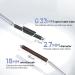 2 Pi ces Mascara Volume Et Longueur Long Lasting Metal Rod Mascara Allongeant Bouclage pais Naturel S chage Rapide Imperm able Boucle Classique Ne Colle Pas Ne Tache Pas - Buy Online on GoSupps.com