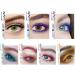 Allbestaye Colorful Mascara Set 7 Colors 7pcs Rainbow Charming Eyelashes Voluminous 3D Fiber Lashes Long Lasting Waterproof Makeup - Buy Online on GoSupps.com