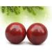 Coolhiya 2-Pack Chinese Medicine Balls - Wooden Massage Rolls for Muscle Relief & Health Care - 6cm Red Fitness Device - Buy Online on GoSupps.com