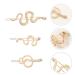 Beaupretty Vintage Snake Hair Clips - 3 Pcs Decorative Metal Barrettes for Women | Stylish Hair Accessories - Buy Online on GoSupps.com