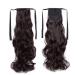 Buy Sego Dark Brown Wavy Ponytail Clip-In Extension - 18 (45cm) - 90g Real Hair Braid Hair Piece for International Shipping - Buy Online on GoSupps.com